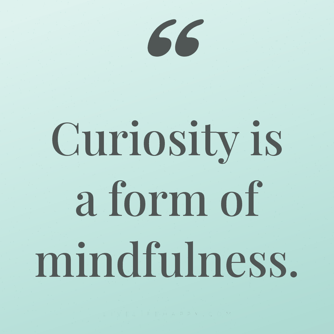 Curiosity is a form of mindfulness. — Author Unknown