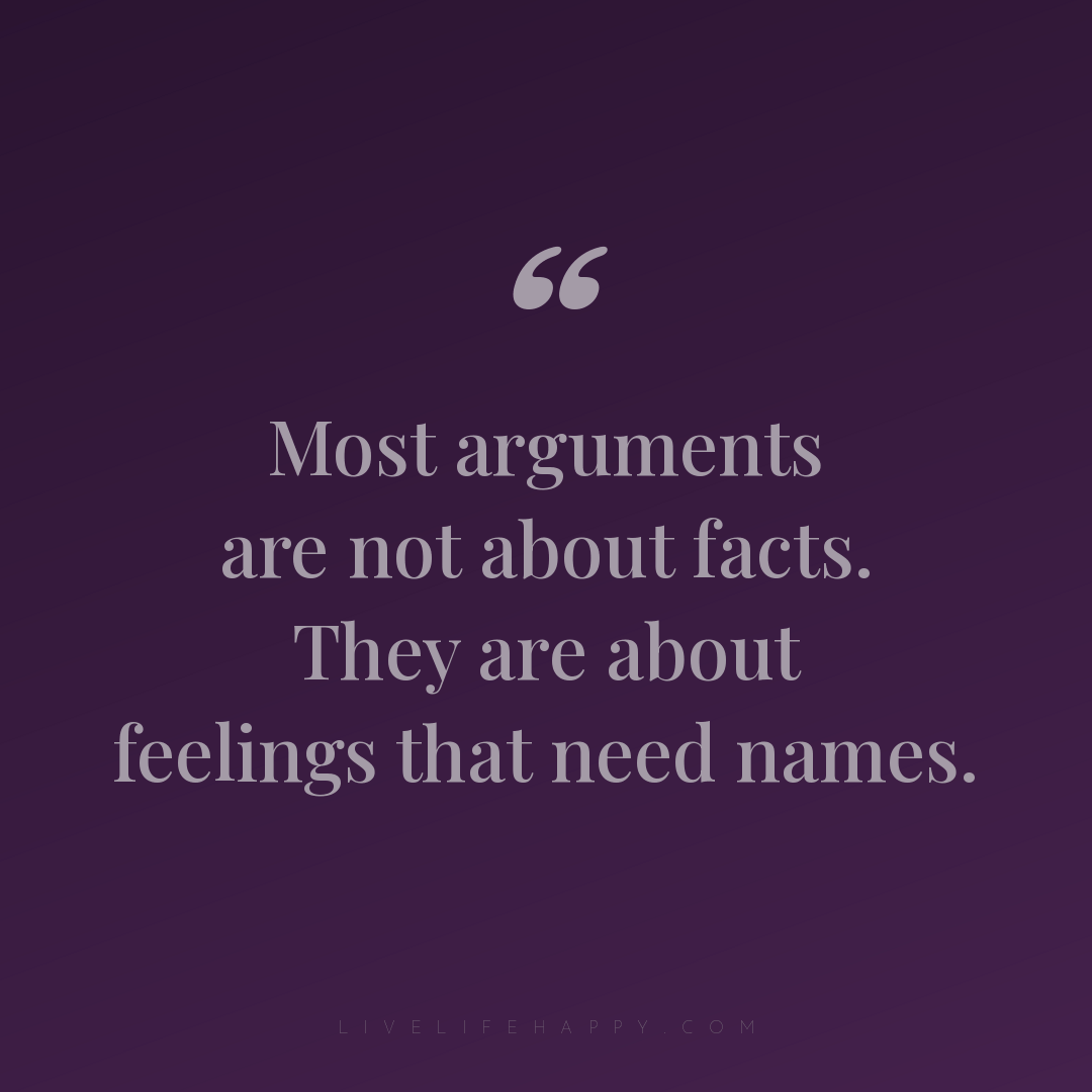 Most arguments are not about facts. They are about f... — Author Unknown