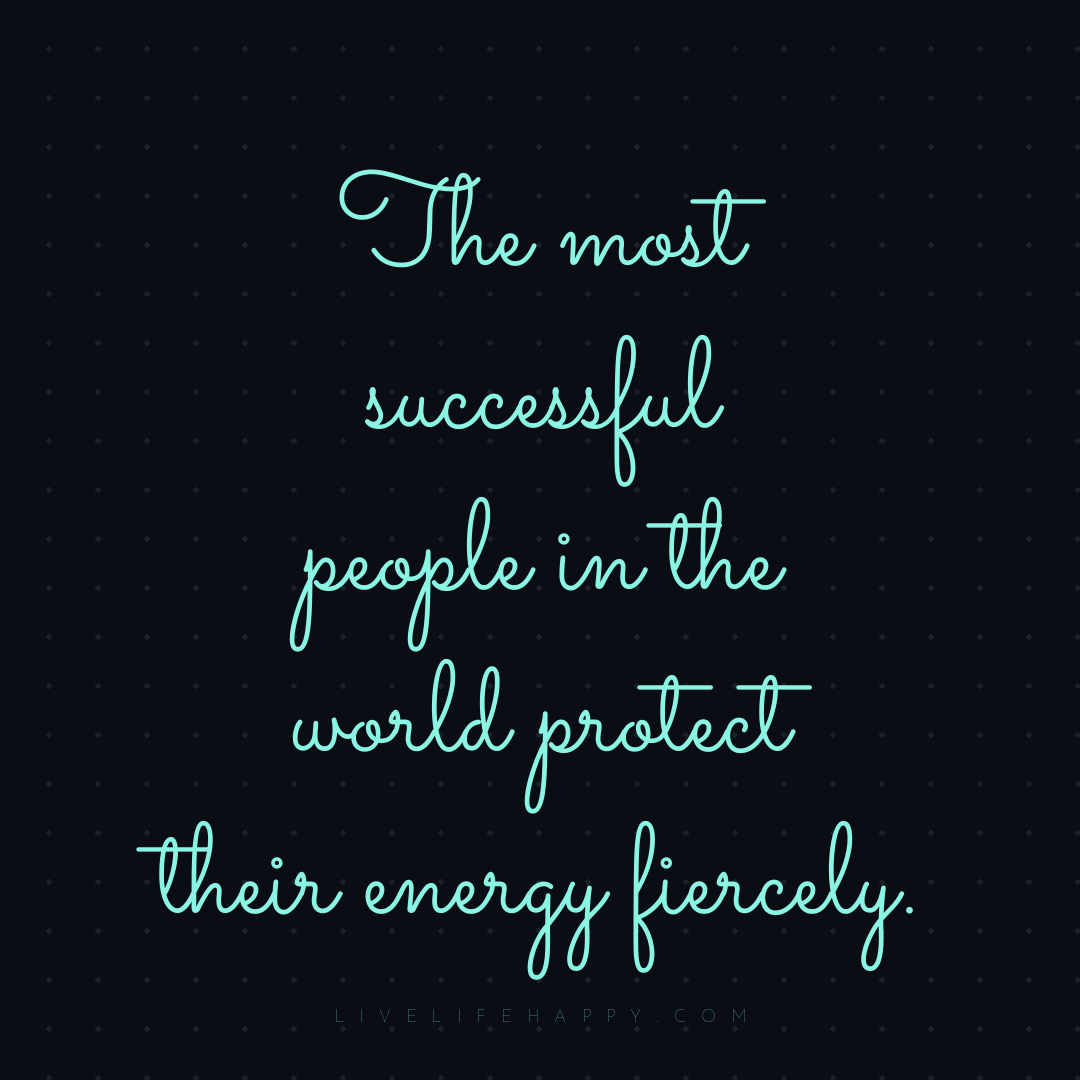 The most successful people in the world protect thei... — Author Unknown