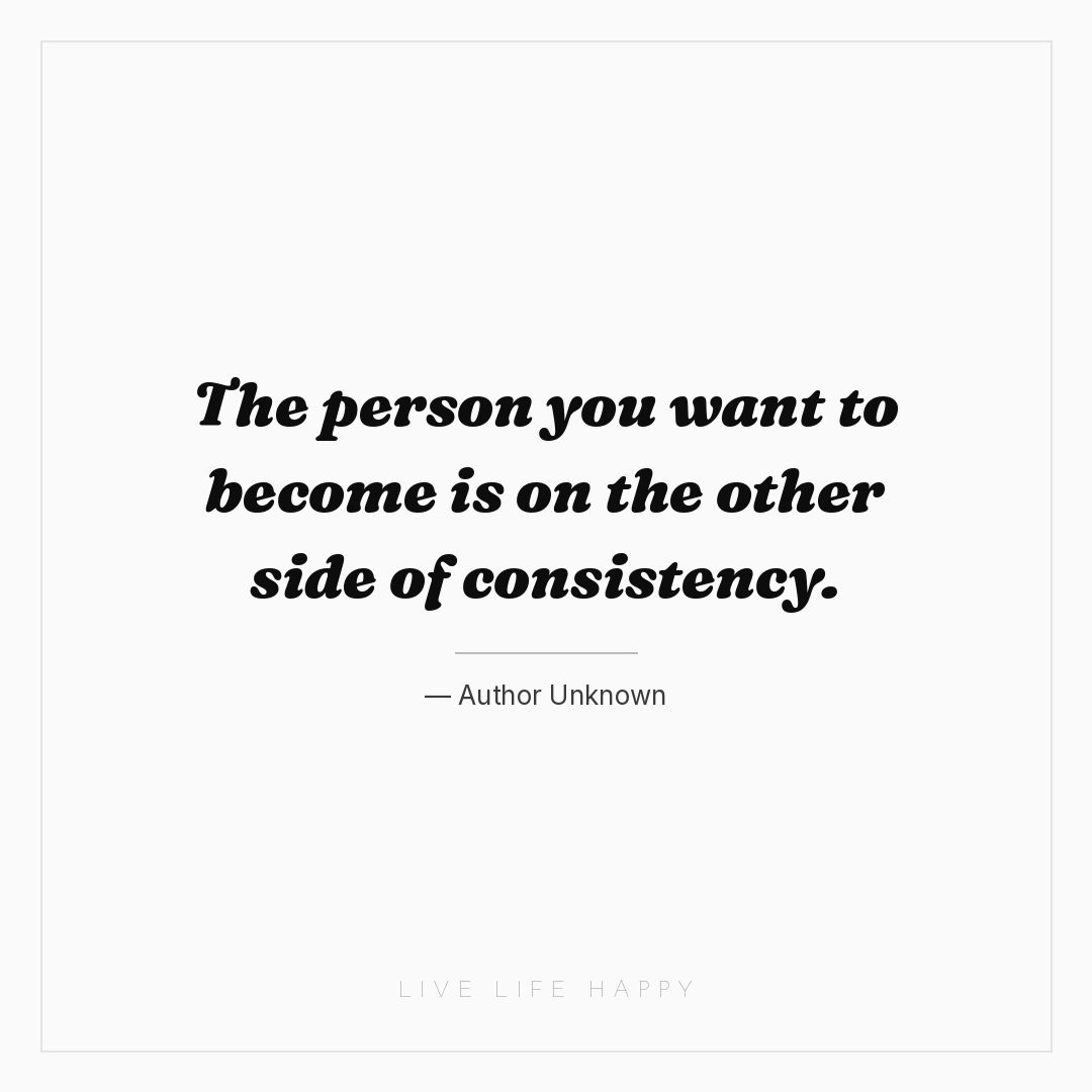 The person you want to become is on the other side o... — Author Unknown